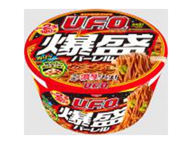 日清 焼そばＵ．Ｆ．Ｏ．爆盛バーレル ×6 【全国送料無料】(一部地域別途)の画像