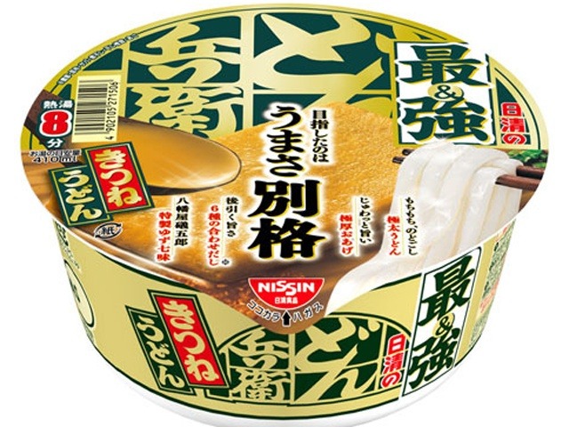 日清 最強どん兵衛 きつねうどん ×12 【全国送料無料】(一部地域別途)の画像