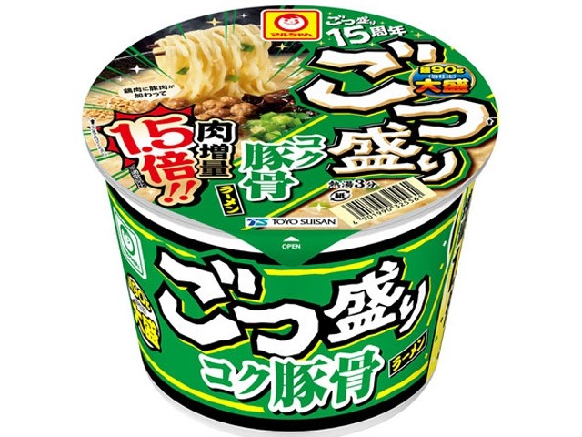 マルちゃん ごつ盛り コク豚骨ラーメン ×12 【全国送料無料】(一部地域別途)の画像