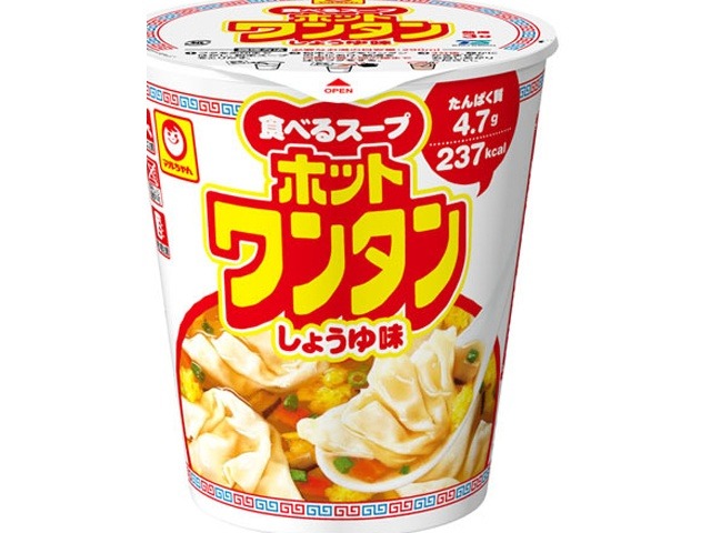 マルちゃん ホットワンタン ×12 【全国送料無料】(一部地域別途)の画像