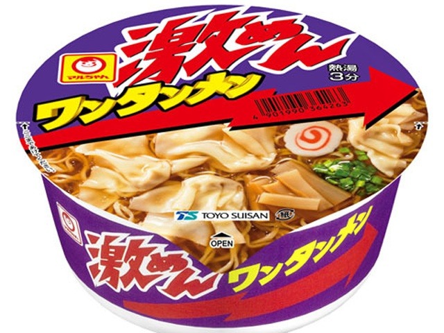 マルちゃん 激めんワンタンメン  ×12 【全国送料無料】(一部地域別途)の画像
