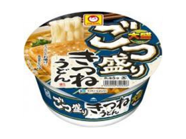 マルちゃん ごつ盛り きつねうどん ×12 【全国送料無料】(一部地域別途)の画像