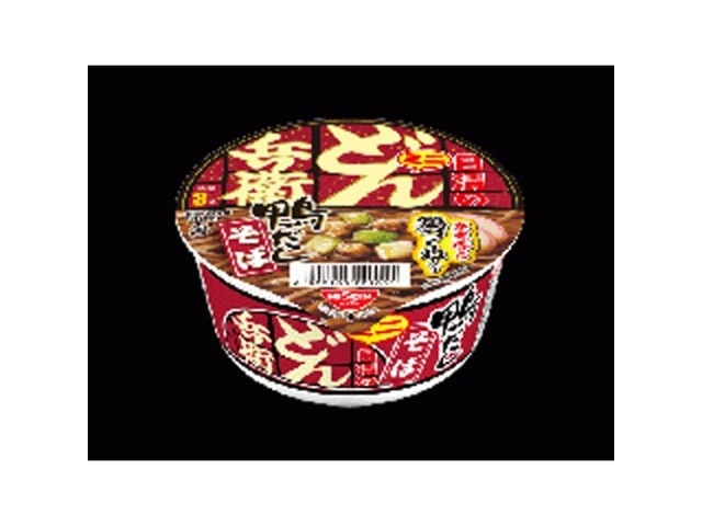 日清 どん兵衛 鴨だしそばミニ ×12 【全国送料無料】(一部地域別途)の画像