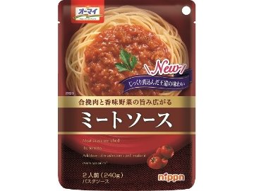 オーマイ ミートソース ２４０ｇ   ×24 【全国送料無料】(一部地域別途)の画像