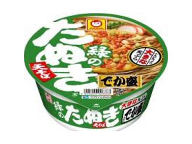 マルちゃん でか盛 緑のたぬき天そば ×12 【全国送料無料】(一部地域別途)の画像