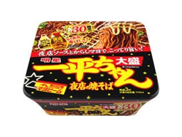 明星 一平ちゃん夜店の焼そば大盛   ×12 【全国送料無料】(一部地域別途)の画像