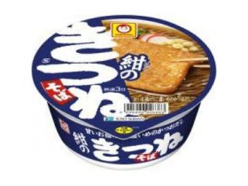 マルちゃん 紺のきつねそば  ×12 【全国送料無料】(一部地域別途)の画像