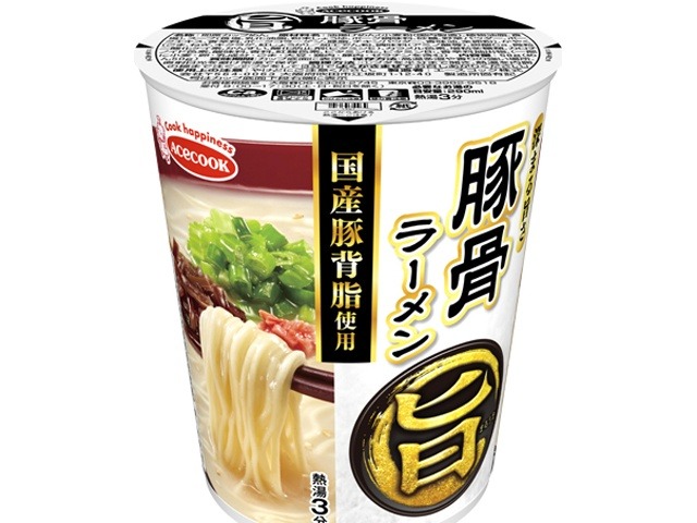 エース まる旨 豚骨ラーメン ×12 【全国送料無料】(一部地域別途)の画像
