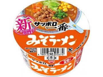 サッポロ一番 みそラーメンミニどんぶり ×12 【全国送料無料】(一部地域別途)の画像