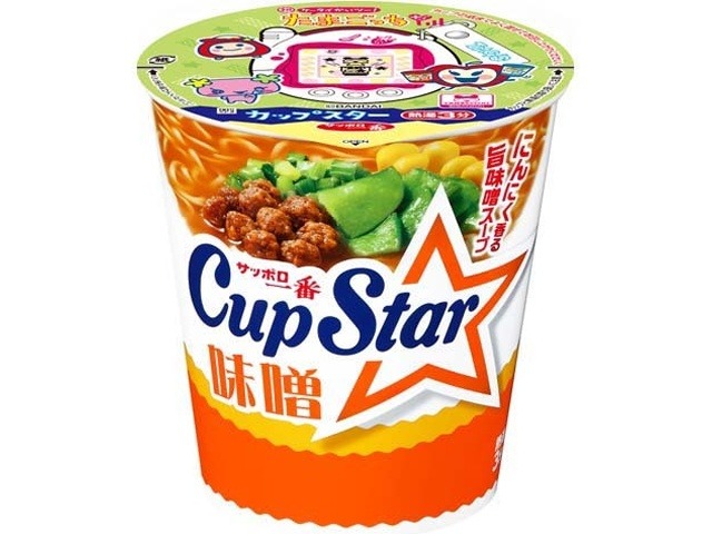 サッポロ一番 カップスター 味噌 ×12 【全国送料無料】(一部地域別途)の画像