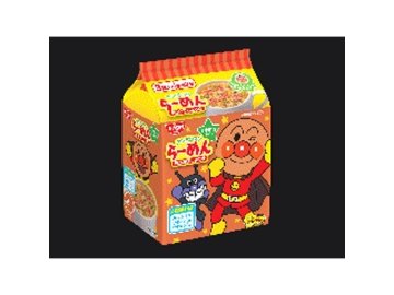 日清 アンパンマンらーめんしょうゆ ３食パック   ×18 【全国送料無料】(一部地域別途)の画像