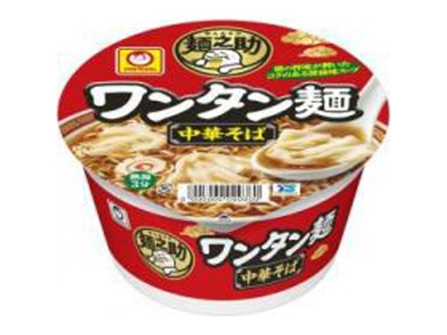 マルちゃん 麺之助 ワンタン麺中華そば ×12 【送料込】(沖縄・離島は別途)の画像