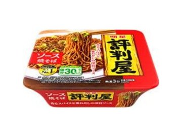 明星 評判屋 ソース焼そば ×12 【全国送料無料】(一部地域別途)の画像