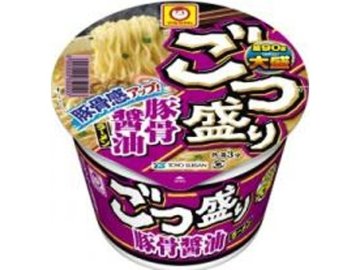 マルちゃん ごつ盛り 豚骨醤油ラーメン  ×12 【全国送料無料】(一部地域別途)の画像