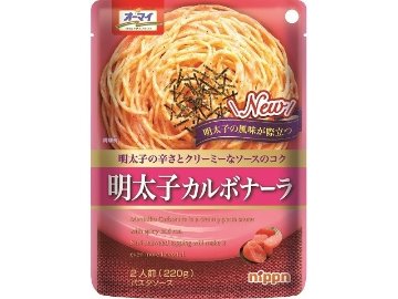 オーマイ 明太子カルボナーラ ２２０ｇ ×24 【全国送料無料】(一部地域別途)の画像