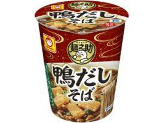 マルちゃん 麺之助 縦型鴨だしそば ×12 【全国送料無料】(一部地域別途)の画像