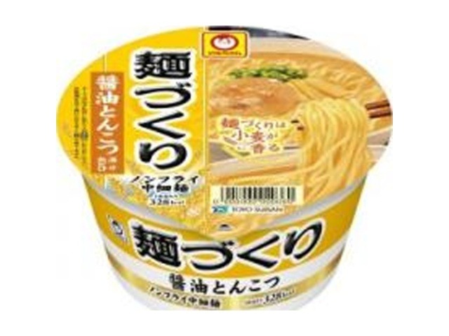マルちゃん 麺づくり 醤油とんこつ  ×12 【全国送料無料】(一部地域別途)の画像