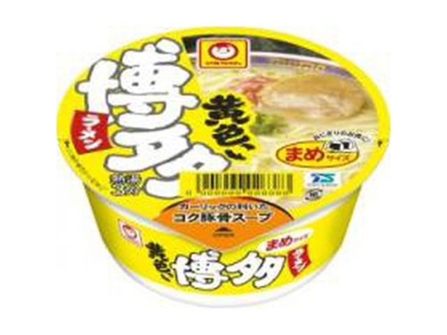 マルちゃん 黄色いまめ博多ラーメン ×12 【全国送料無料】(一部地域別途)の画像