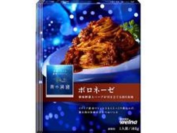 マ・マー 青の洞窟ボロネーゼ１４０ｇ ×10 【全国送料無料】(一部地域別途)の画像