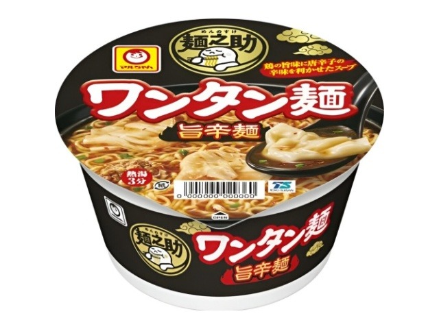 マルちゃん 麺之助 ワンタン麺旨辛麺 ×12 【全国送料無料】(一部地域別途)の画像