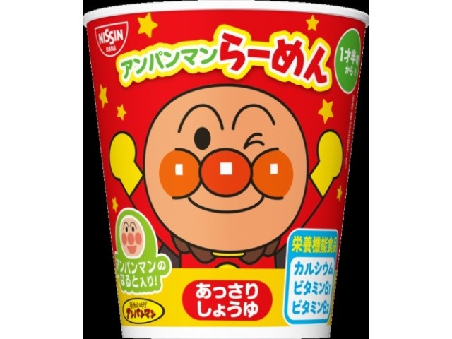 日清 アンパンマンらーめん あっさりしょうゆ ×30 【全国送料無料】(一部地域別途)の画像