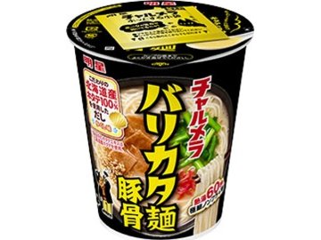 明星 チャルメラカップ バリカタ豚骨   ×12 【全国送料無料】(一部地域別途)の画像