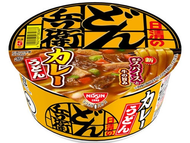 日清 どん兵衛 カレーうどん ×12 【全国送料無料】(一部地域別途)の画像