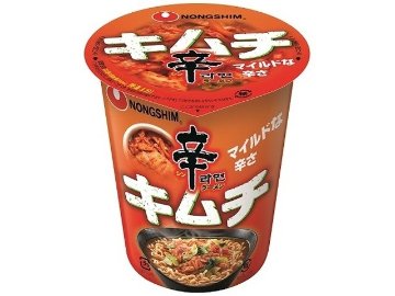 農心 辛ラーメンキムチカップ ×12 【全国送料無料】(一部地域別途)の画像