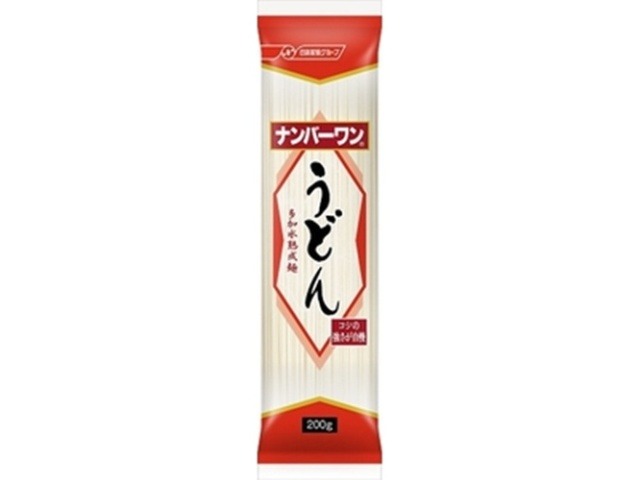 日清 ナンバーワン うどん２００ｇ   ×20 【全国送料無料】(一部地域別途)の画像