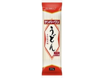 日清 ナンバーワン うどん２００ｇ   ×20 【全国送料無料】(一部地域別途)の画像