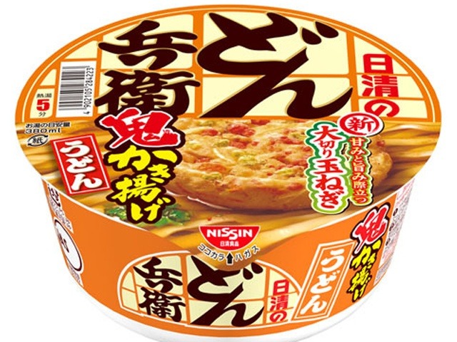 日清 どん兵衛 鬼かき揚げうどん ×12 【全国送料無料】(一部地域別途)の画像