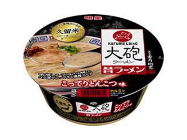 明星 大砲ラーメン 昔ラーメン ×12 【全国送料無料】(一部地域別途)の画像