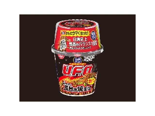 日清 完全メシ日清焼そばＵＦＯぶっ濃い屋台風焼そば ×6 【全国送料無料】(一部地域別途)の画像