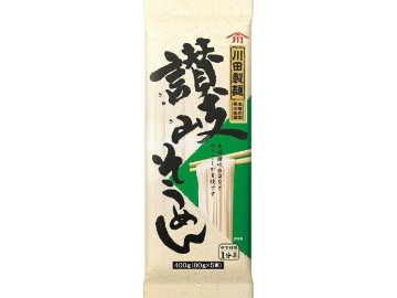 日清 川田讃岐そうめん ４００ｇ   ×20 【全国送料無料】(一部地域別途)の画像