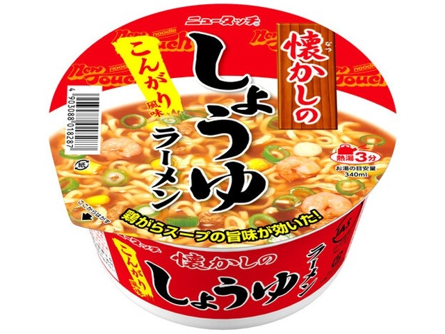 ニュータッチ 懐かしのしょうゆラーメン ×12 【全国送料無料】(一部地域別途)の画像