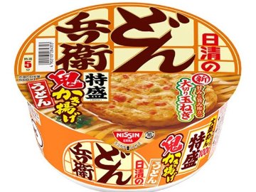日清 どん兵衛 特盛鬼かき揚げうどん ×12 【全国送料無料】(一部地域別途)の画像