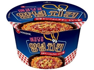 農心 甘辛ヤンニョムチキン カップ ×24 【全国送料無料】(一部地域別途)の画像