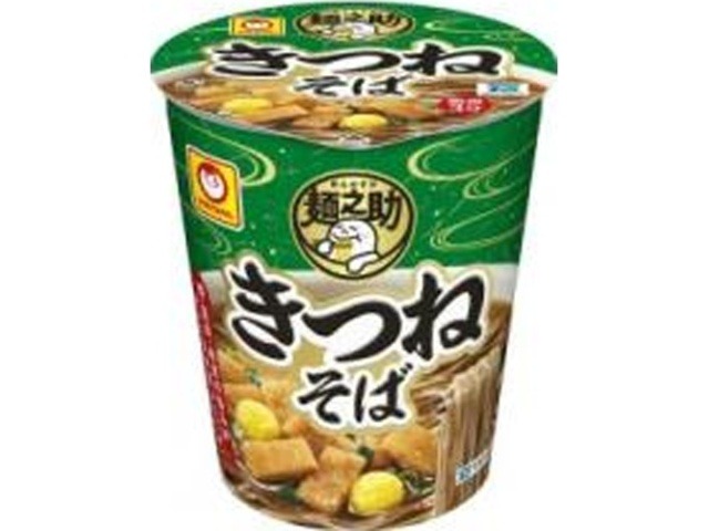 マルちゃん 麺之助縦型 きつねそば ×12 【全国送料無料】(一部地域別途)の画像