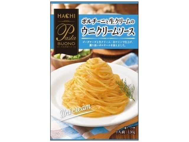 ハチ食品 ポルチーニと生クリームウニクリームソース ×24 【全国送料無料】(一部地域別途)の画像