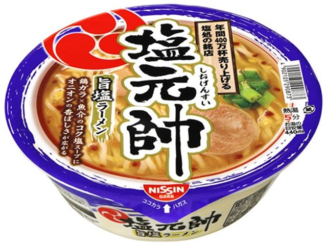 日清 塩元帥 旨塩ラーメン  ×12 【全国送料無料】(一部地域別途)の画像