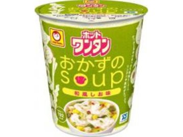 マルちゃん ホットワンタンおかずのスープ ×12 【全国送料無料】(一部地域別途)の画像