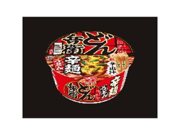 日清 どん兵衛 辛麺 ×12 【全国送料無料】(一部地域別途)の画像