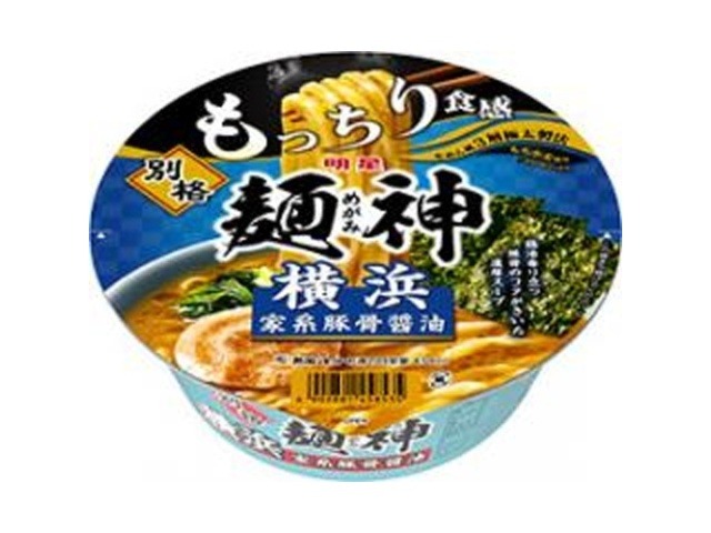 明星 別格麺神 横浜家系豚骨醤油  ×12 【全国送料無料】(一部地域別途)の画像