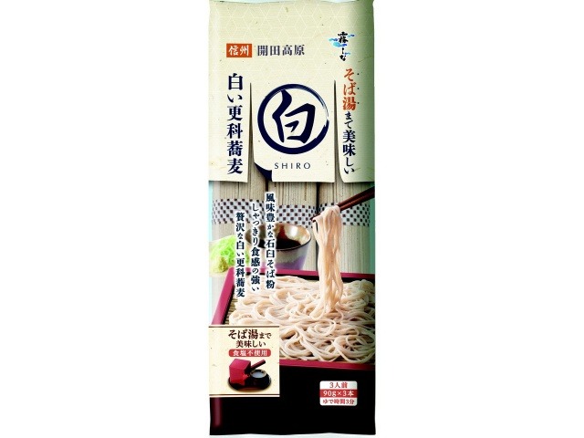 はくばく そば湯までおいしい蕎麦 白２７０ｇ  ×10 【全国送料無料】(一部地域別途)の画像