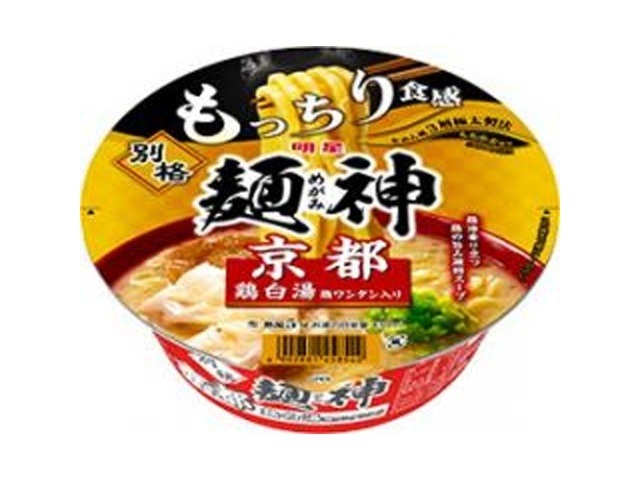 明星 別格麺神 京都鶏白湯  ×12 【全国送料無料】(一部地域別途)の画像