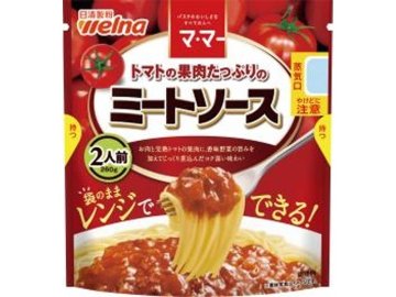 マ・マー トマトの果肉たっぷりのミートソース   ×6 【全国送料無料】(一部地域別途)の画像