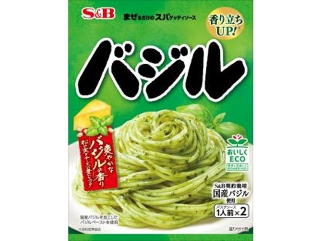 Ｓ＆Ｂ まぜるだけのスパソースバジル ×60 【全国送料無料】(一部地域別途)の画像