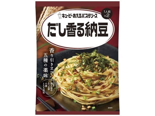 ＱＰ あえるパスタソース だし香る納豆 ×36 【全国送料無料】(一部地域別途)の画像