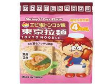 東京拉麺 エビ塩トンコツ味１１２ｇ ×48 【全国送料無料】(一部地域別途)の画像