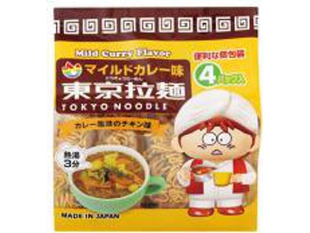 東京拉麺 マイルドカレー味１１２ｇ ×48 【全国送料無料】(一部地域別途)の画像